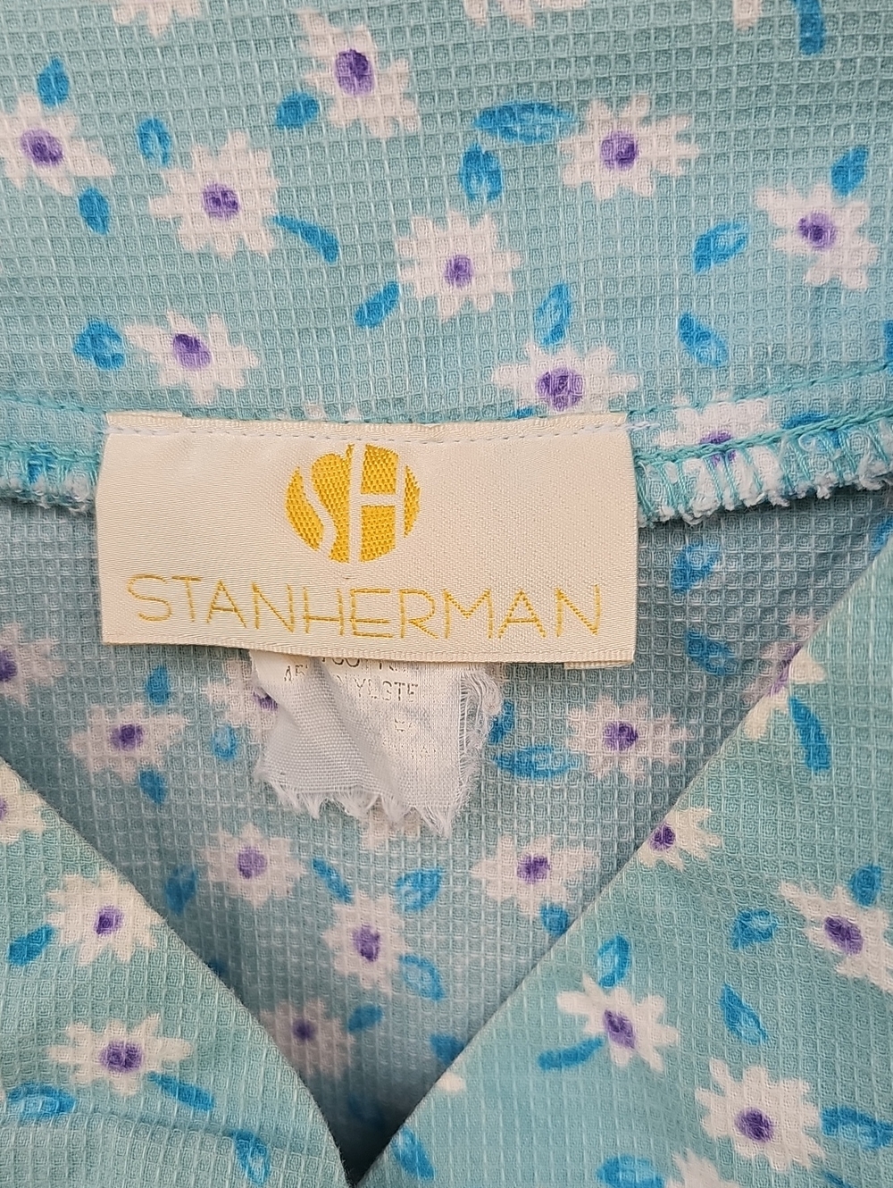 Stan Herman Floral Robe - Picture 3 of 8